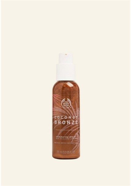 The Body Shop Coconut Bronze Işıltılı Kuru Yağ 100 ML