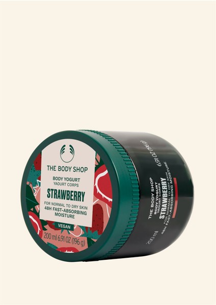 The Body Shop Strawberry Body Yogurt 15 Saniyede Emilen Vücut Nemlendiricisi 200 ML