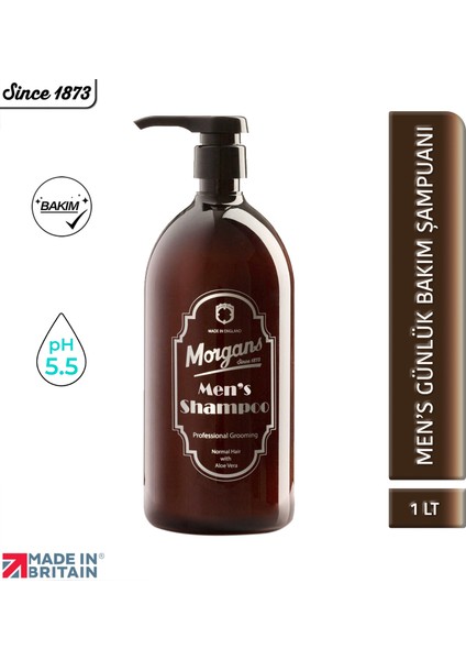 Morgan's Men's Shampoo - Erkeklere Özel Saç Bakım Şampuanı 1000 ml