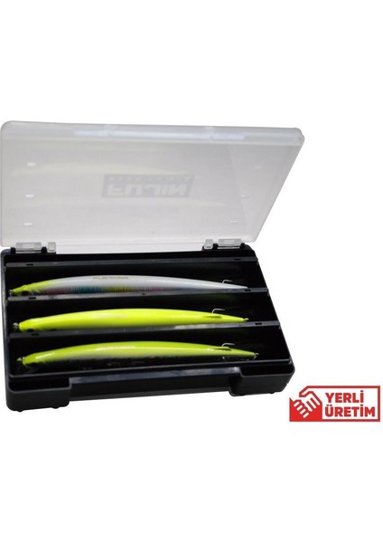 Tackle Box 210DS 21CM Çift Taraflı Maket Balık Kutusu