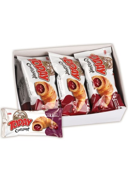 Today Kruvasan Vişneli 40 Gr. 6 Adet (1 Kutu)