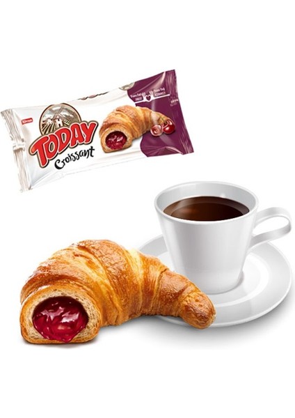 Today Kruvasan Vişneli 40 Gr. 6 Adet (1 Kutu)