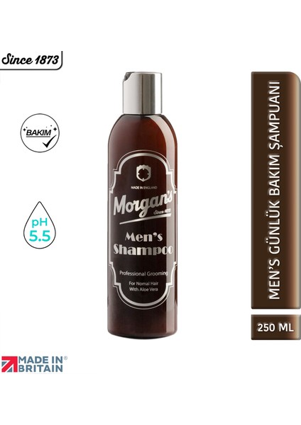 Men's Shampoo - Erkeklere Özel Saç Bakım Şampuanı 250 ml