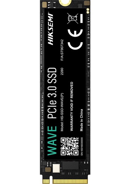 Hiksemi Wave 512 GB 2000 MB-1000MB/s M.2 2280 PCIe Gen 3.0 x4 SSD