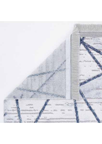 Nora 6215 Mavi Salon Halısı Kesme Halı Yolluk Koridor Halısı Makine Dokuma Yatak Odası Halısı fırsatları