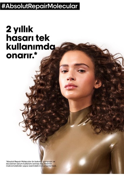 L'Oréal Professionnel Loreal Professionnel Serie Expert Absolut Repair Molecular Tüm Yıpranmış Saçlar Için Konsantre Ön Bakım 190 ml