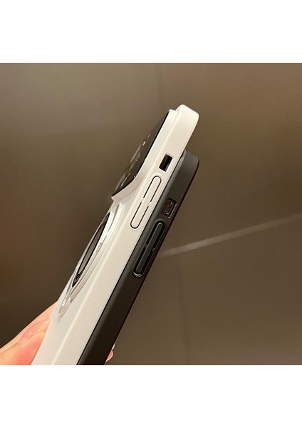 iPhone 15 Plus Manyetik Telefon Kılıfı - Mor (Yurt Dışından)