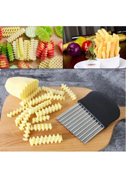 Pratik Şekilli Patates Meyve ve Sebze Doğrama Bıçağı modelleri