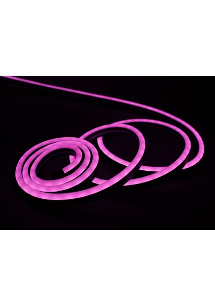 Neon Şerit LED Pınk 2 Metre Usb'li