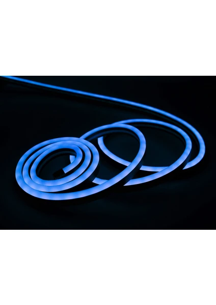 Neon Şerit LED Iceblue 2 Metre Usb'li