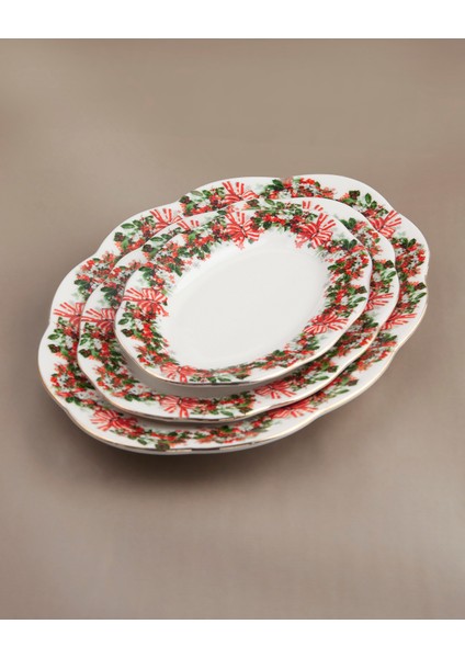 Ornaments Büyük Boy Porselen Kayık Tabak fiyatları