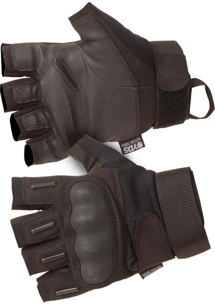 TACTICAL FINGERLESS ELDİVEN -SİYAH