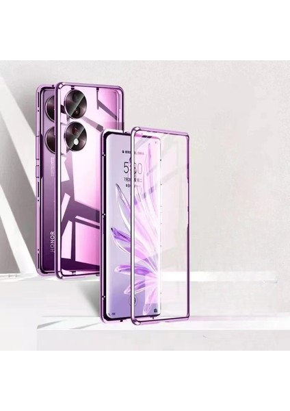 Huawei Honor 70 Cep Telefonu Kılıfı Için Uygun Çift Karakterler Magneto Her Şey Dahil Kamera Manyetik Emme (Yurt Dışından)