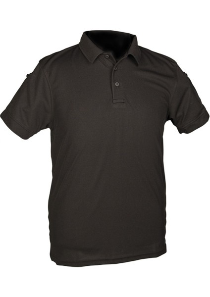 MIL-TEC POLO QUICK DRY T-SHIRT -SİYAH