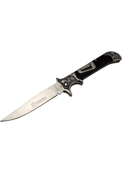 Tutmalı Çakı Desenli Columbia Siyah 23CM