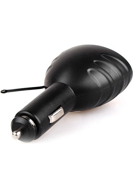 3 In 1 Dijital LED Voltmetre Trmometre Monitör Çift USB Araç Şarj Cihazı 12 V/24 V Boy Ölçer Voltmetre Telefon Şarj Cihazı Mavi Ekran (Yurt Dışından)
