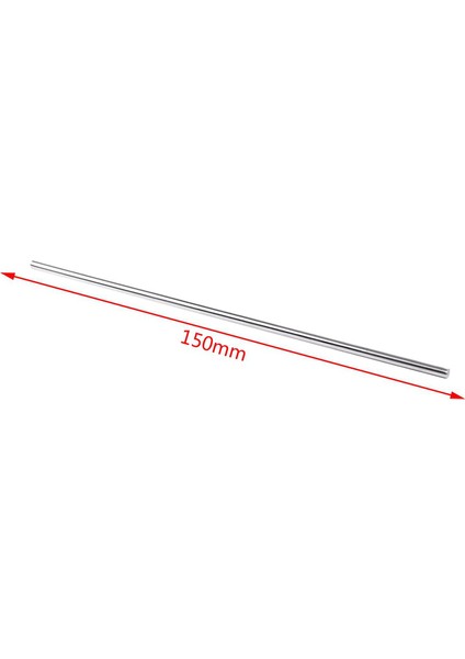 25 Adet Rc Uçak Paslanmaz Çelik Yuvarlak Çubuklar Akslar Çubukları 3mm x 150MM (Yurt Dışından)