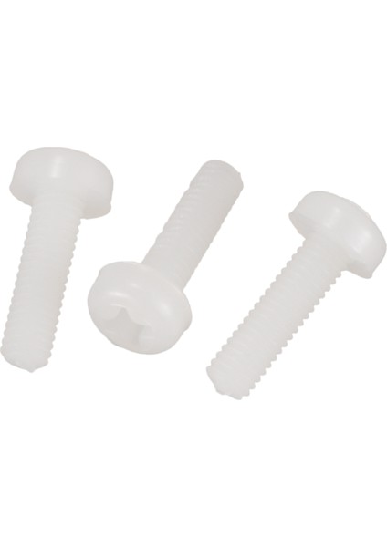 Naylon Phillips VIDA-100 Adet(+/-%2) x Phillips Başlı Vidalar-Beyaz (Yurt Dışından) fiyatları