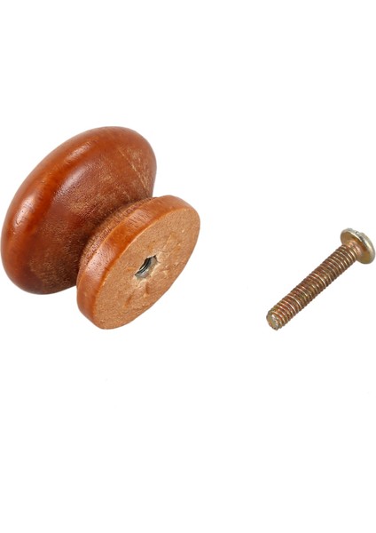 Quanbu 10 Adet/grup Ahşap Kolları Ahşap Dolap Çekmece Kolları Dolap Kapı Çekme Kolu Mobilya Dolapları Ahşap Vidalı Kolları (Yurt Dışından)