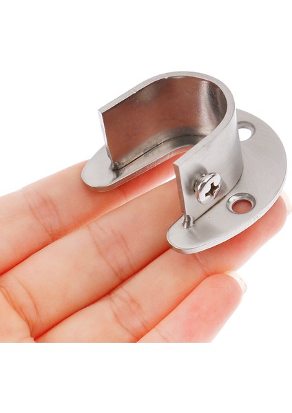 19/22/25/32MM Dolap Braketi Paslanmaz Çelik Çubuk Soket Flanş Çubuk Tutucu Eatop (Yurt Dışından) fırsatları