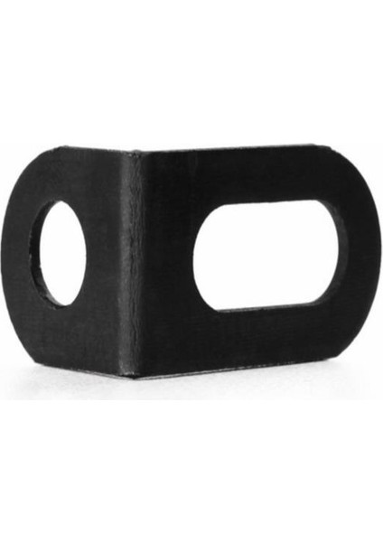 10 Adet Metal Köşe Parantez Parantez Sağ Açı L Şekli Brace Braketi Siyah (Yurt Dışından) fırsatları