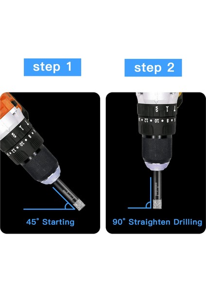 Adet Elmas Matkap Ucu Porselen Karo Matkap Ucu 6mm 8mm 10MM 12MM (Yurt Dışından) modelleri