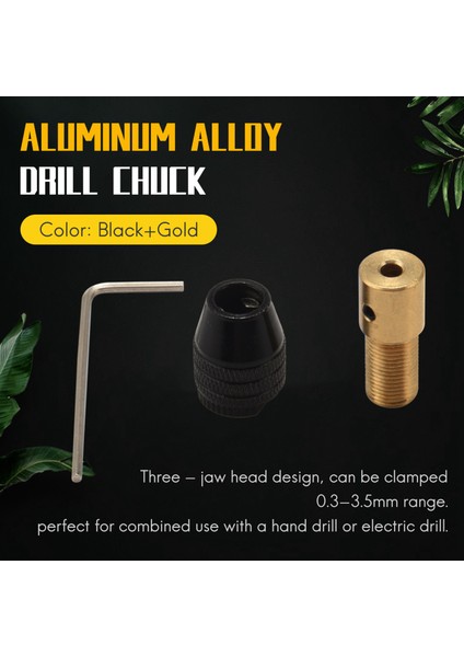 Mini 0.3-3.5mm Küçük Mini Elektronik Matkap Chuck Bit Alet Seti Için (Yurt Dışından)