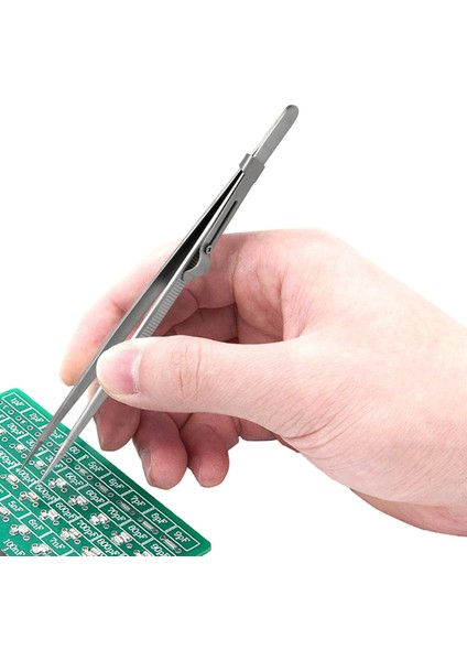 Lkpcıgcxm 4 Parça Hassas Lehimleme Cımbız Esd Anti-Statik Endüstriyel Elektronik Cımbız Araç Seti Takı Yapımı Için El Sanatları (Yurt Dışından)