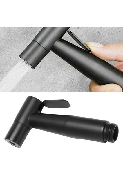 Siyah El Tuvalet Püskürtücü Paslanmaz Çelik Bide Püskürtücü Seti (Yurt Dışından) fiyatları