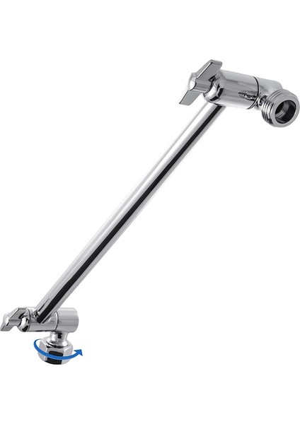 Ayarlanabilir Duş Kolu Uzatma, Yüksek Parlak Krom Kaplamalı Pirinç Duş Başlığı Uzatma Kolu 11+ Inç (Yurt Dışından) fiyatları