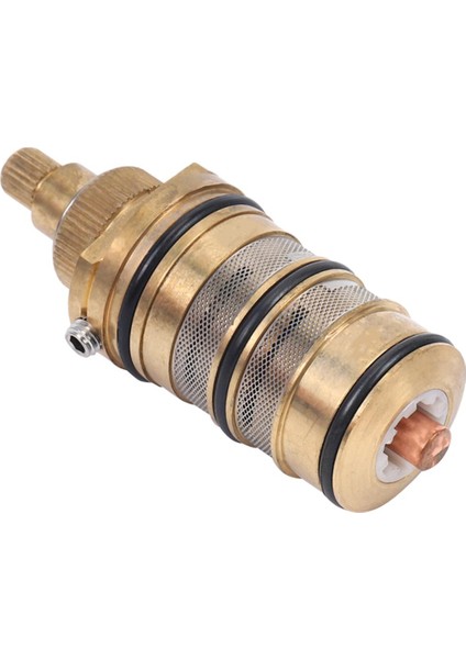 Karışım Vanası Için Pirinç Banyo Duş Termostatik Kartuşu ve Kolu (Yurt Dışından)