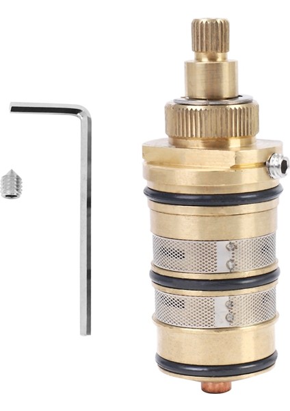 Karışım Vanası Için Pirinç Banyo Duş Termostatik Kartuşu ve Kolu (Yurt Dışından) fırsatları
