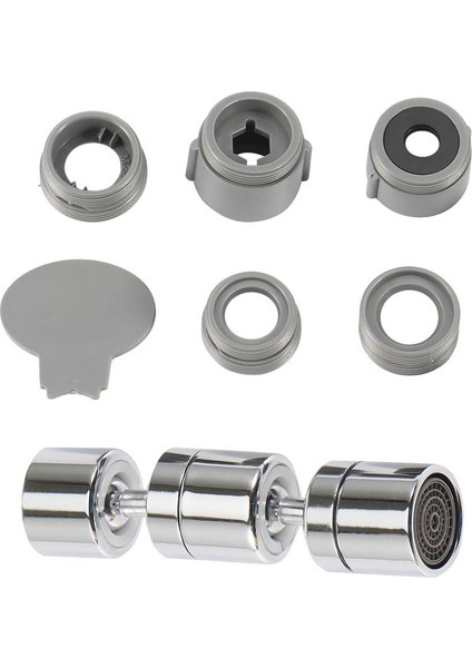 Havalandırıcı Bakır Büyük Açılı Döner Musluk Fonksiyonlu Musluk Aksesuarları Uç Filtresi Köpürtücü Havalandırıcılar (Yurt Dışından)