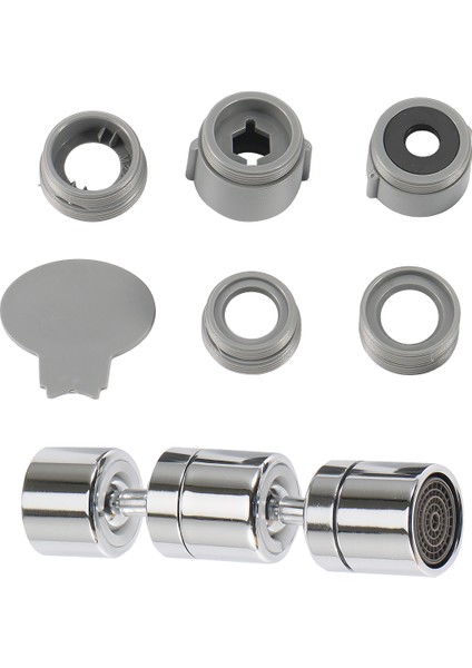 Havalandırıcı Bakır Büyük Açılı Döner Musluk Fonksiyonlu Musluk Aksesuarları Uç Filtresi Köpürtücü Havalandırıcılar (Yurt Dışından) fiyatları