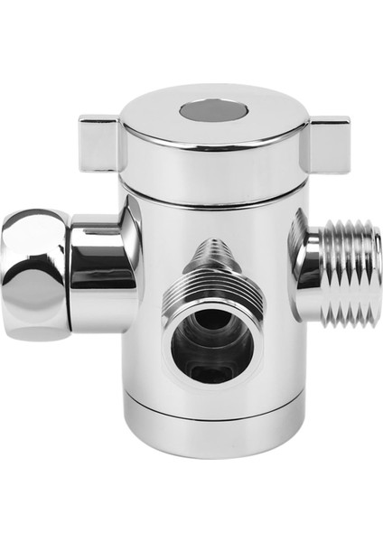 Nanlıy-1/2 Inç 3 Yollu T Adaptörü Tuvalet Bide Banyo Duş Başlığı Kola Monte Yönlendirme Vanası (Yurt Dışından)