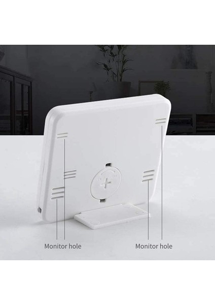 Lkpcıgcxm Oda Termometresi, Nem Ölçer, LCD Ekran Monitörlü Sıcaklık ve Higrometre Sıcaklık ve Nem (Yurt Dışından)