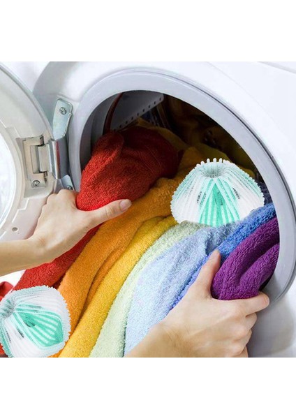پالتو جانوروں کی واشنگ بال ہیئر ریمور بال 6pcs واشنگ مشین کے لیے ماحول دوست (Yurt Dışından) modelleri