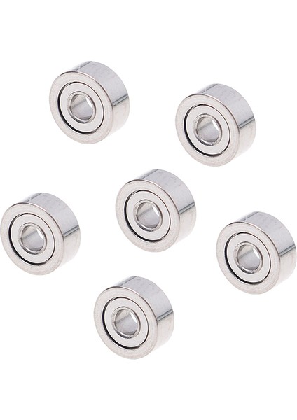 10 Adet MR62ZZ (2X6X2.5MM) Metal Korumalı Hassas Bilyalı Rulmanlar Mini Rulmanlar Eatop (Yurt Dışından)