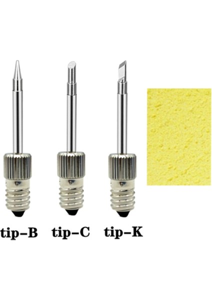 Namuny 3 Adet Pirinç Lehimleme Ipuçları USB Havya Kafa Kaynak Lehimleme Ipuçları E10 Arayüzü Lehimleme Istasyonları (Yurt Dışından) indirimleri