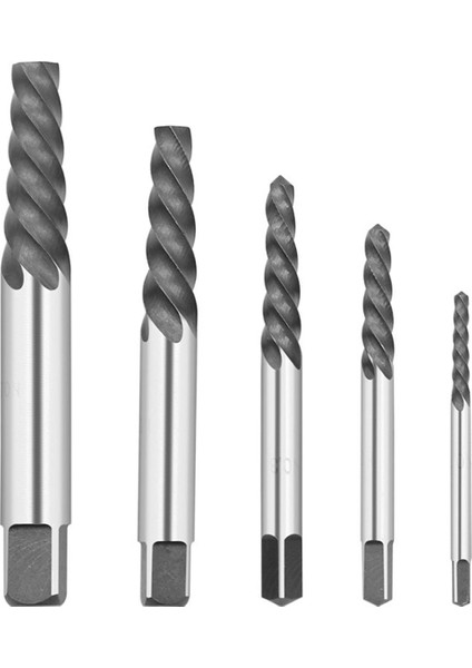 gr Ev Tipi Vida Çıkarma Seti Alaşımlı Çelik Açıkça Işaretlenmiş 5 Çıkarıcı + 5 Matkap Ucu (Yurt Dışından) fiyatları