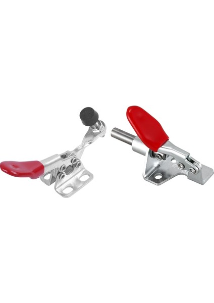 2 Adet 45KG 99 Lbs Tutma Kapasitesi Piston Zamanlı Itme Çekme Tipi Manivelalı Kelepçe 27KG Kaymaz U Şekli Manivelalı Kelepçe (Yurt Dışından) fiyatları