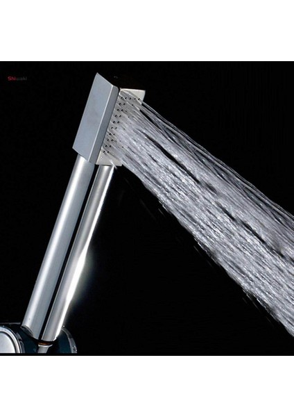 Banyo El Duş Başlığı Su Tasarruflu Basınçlı Duş Püskürtücü Kare (Yurt Dışından)