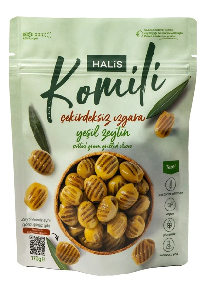 170 g. Çekirdeksiz Yeşil Izgara Zeytin