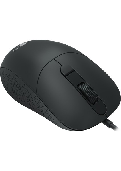 Lenovo Lecoo MS102 USB Kablolu 2400DPI 4 Tuşlu Optik Mouse Siyah