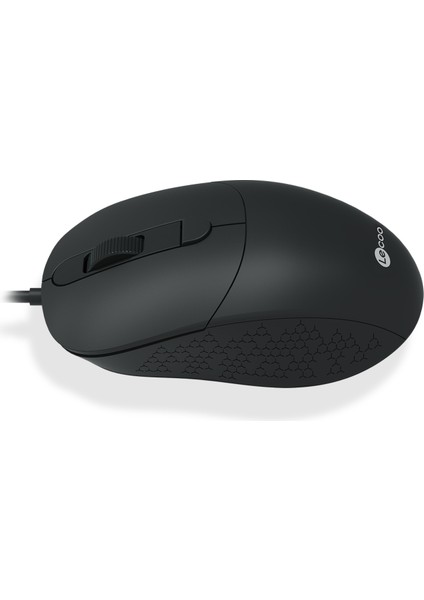 Lenovo Lecoo MS102 USB Kablolu 2400DPI 4 Tuşlu Optik Mouse Siyah