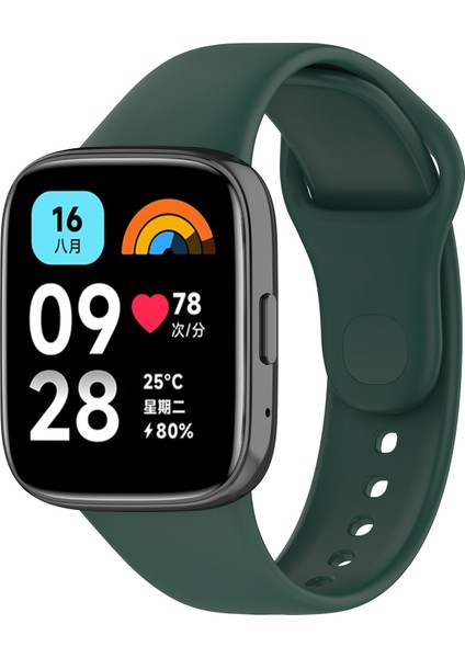Redmi Mi Watch 3 Active ile Uyumlu Silikon Kordon modelleri