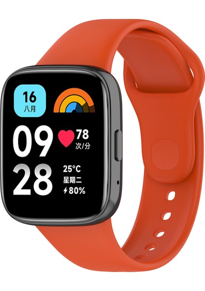 Redmi Mi Watch 3 Active ile Uyumlu Silikon Kordon modelleri