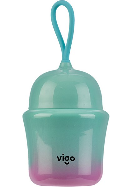 Kız Öğrenciler Için 180 ml Sevimli Mini Termos Bardak (Yurt Dışından)