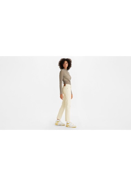 501® Levi's® Crop Kadın Jean Pantolon - Ecru Booper fiyatları