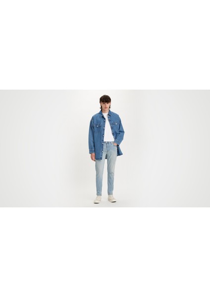 511™ Slim Erkek Jean Pantolon - Light Indigo Destructed
